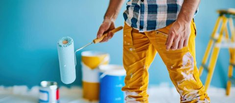 Peinture après dégât des eaux
