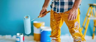 Peinture après dégât des eaux